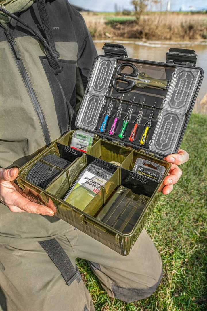 Korum Tackle Blox Loaded s příslušenstvím