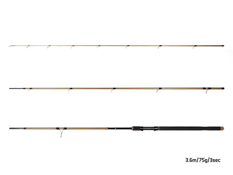 Delphin Prut LEGIA CarpMATCH 360cm/75g/3 díly