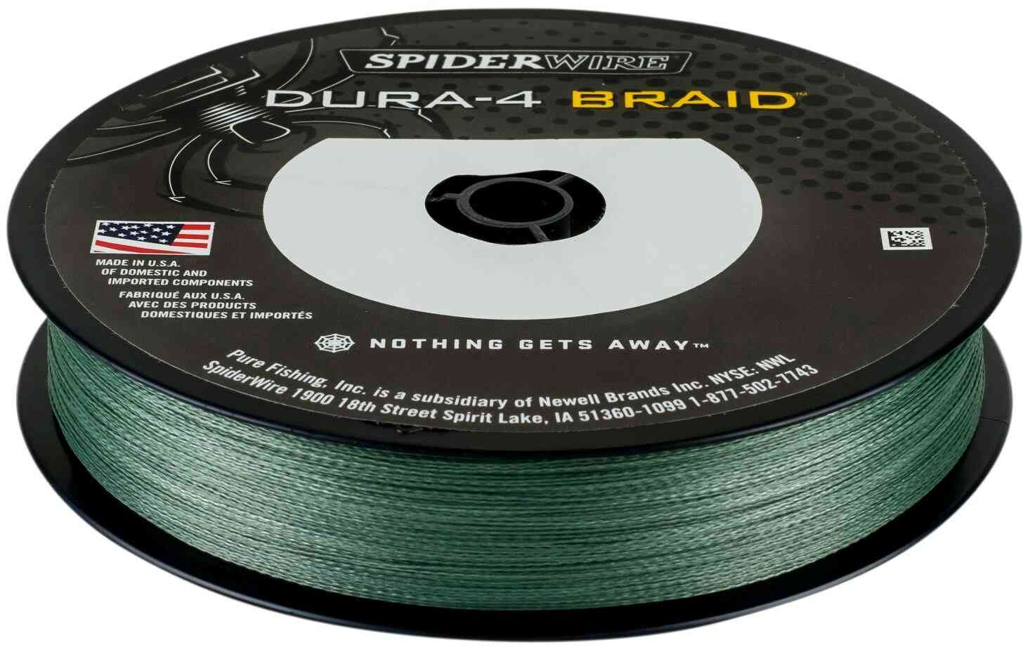 Spiderwire Splétaná Šňůra DURA4 Green 0,14mm/11,8kg/150m