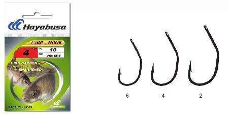 Hayabusa Háčky Hooks Model M1 #2 /10 ks