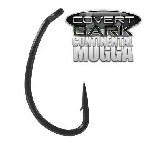 Gardner Háčky Covert Dark Continental Mugga Hook Barbed /10 ks