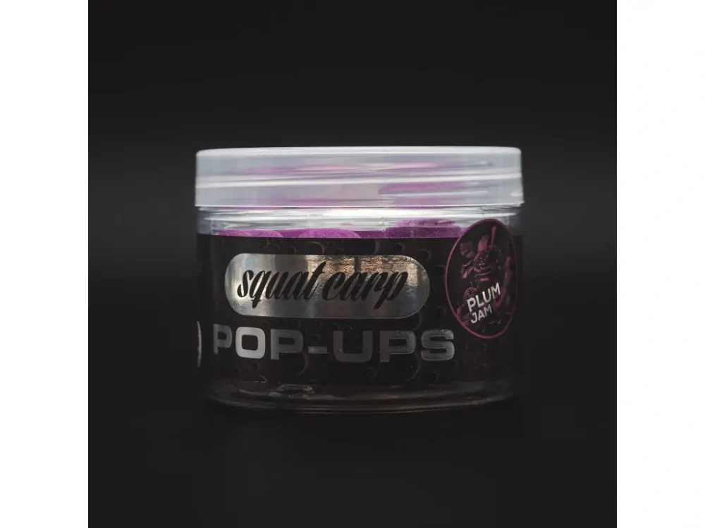 Squat Carp Pop-up boilies Plum Jam 16mm/60g