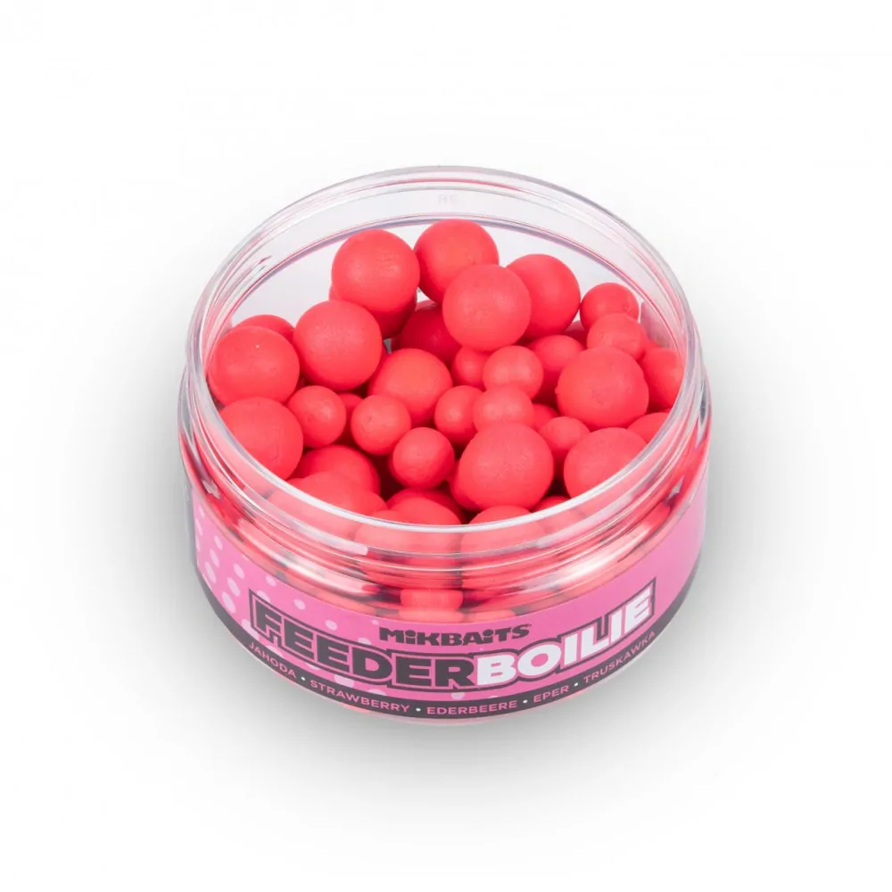 Mikbaits Feeder boilie Jahoda 8+12mm/100ml