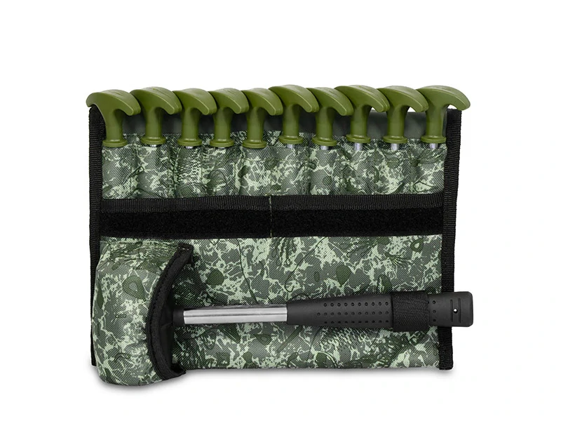 Delphin Sada kolíků s kladivem FIXT C2G 20cm/10 ks