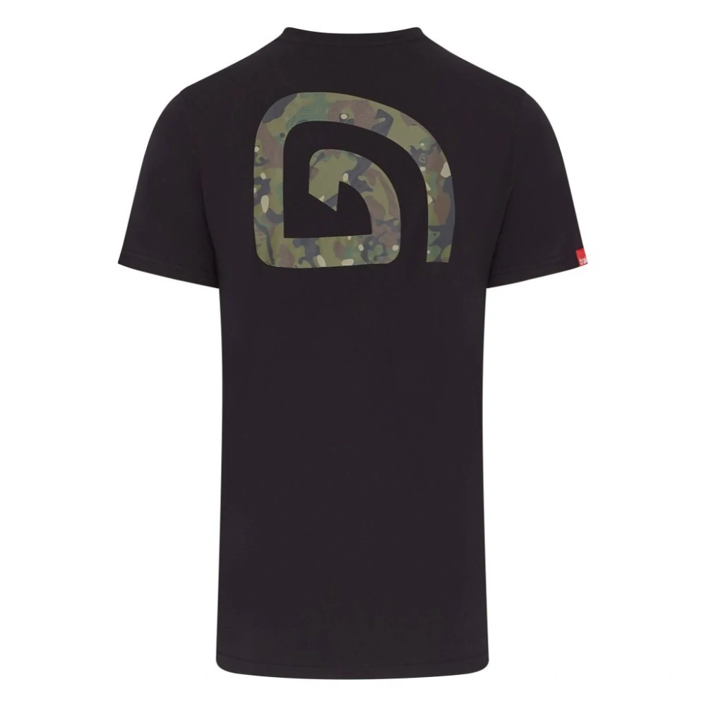 Trakker Tričko R Logo T-shirt Black Camo vel. M