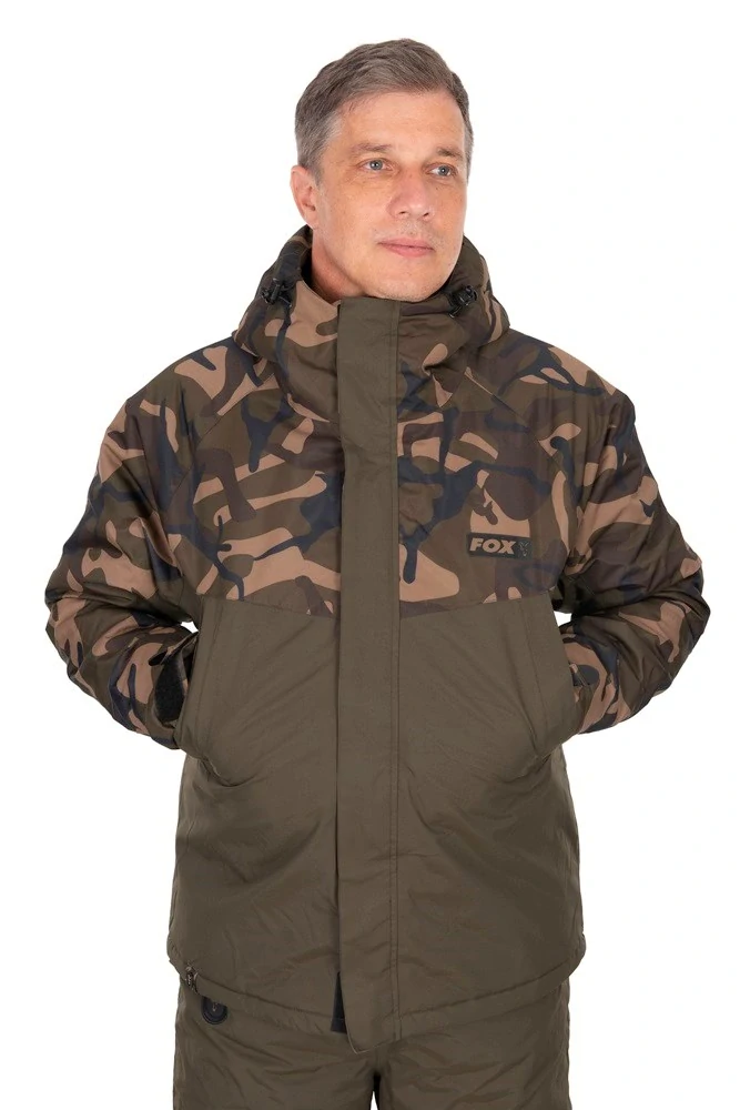 Fox Zimní oblek Khaki/Camo Wintersuit vel. L