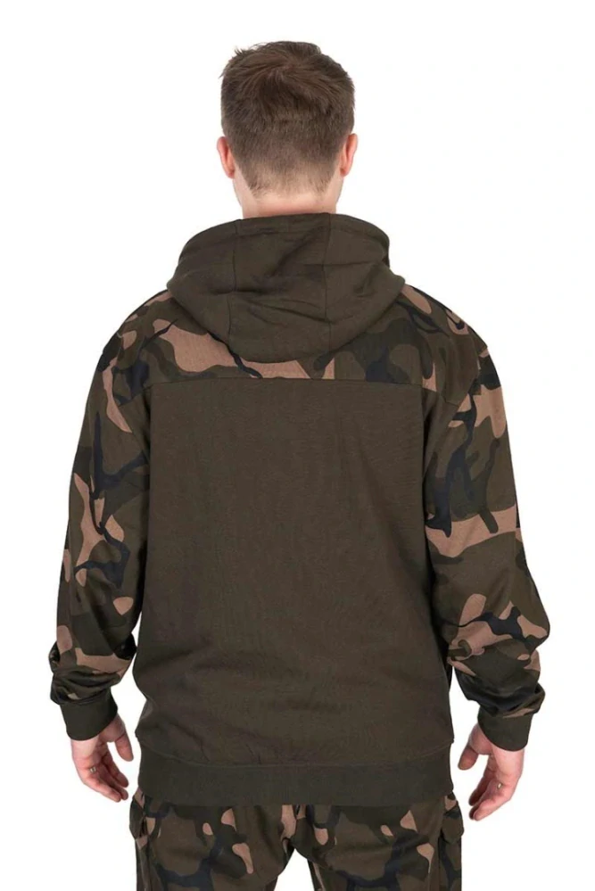 Fox Mikina LW Khaki Camo Split Zip Hoody vel. S