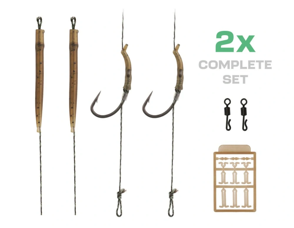 Zfish Návazec Curve Shank Carp Rig #2 /20 cm/2 ks