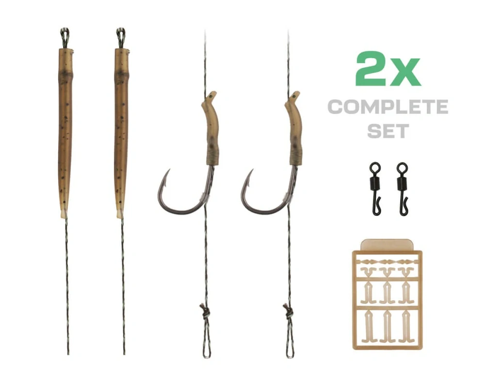 Zfish Návazec Wide Gape Carp Rig #2 /20 cm/2 ks