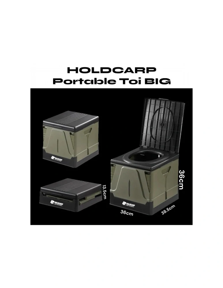 Holdcarp Přenosná Toaleta Portable Toi Big + přístřešek Toilet & Shower Tent