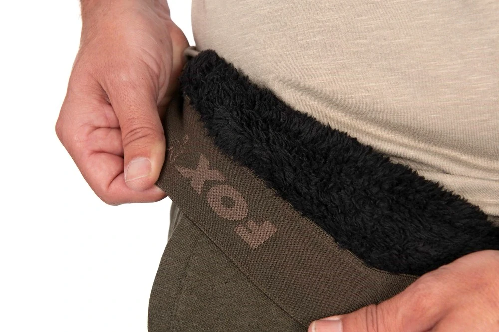 Fox Tepláky Collection Sherpa Jogger Green Black