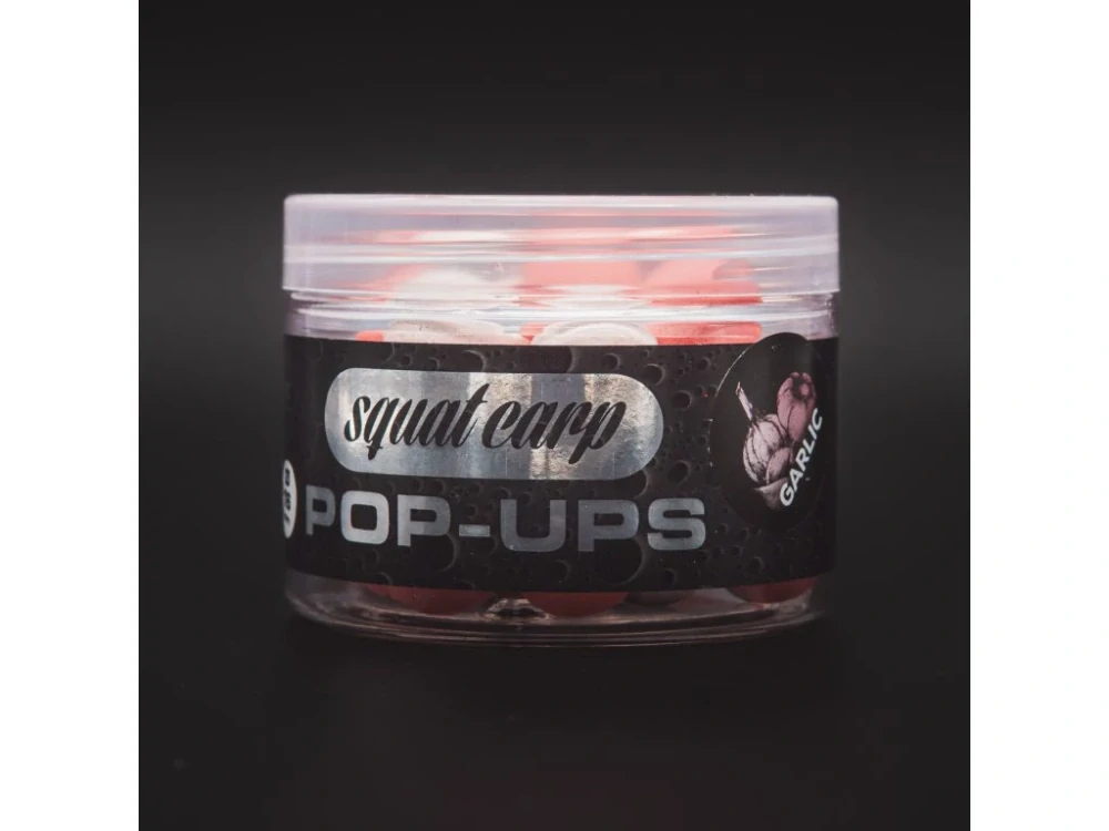 Squat Carp Pop-up boilies Garlic 12mm/60g