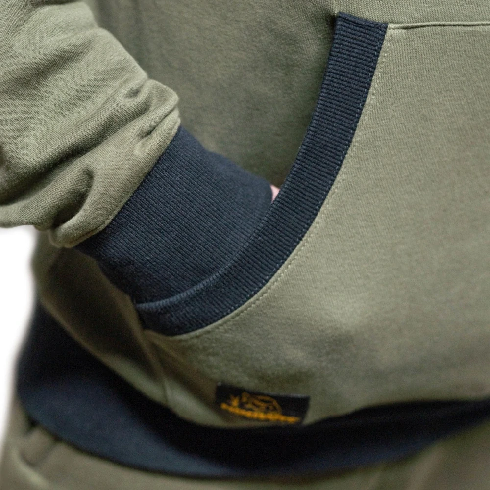 Mikbaits Mikina Green line zelená vel. XXL