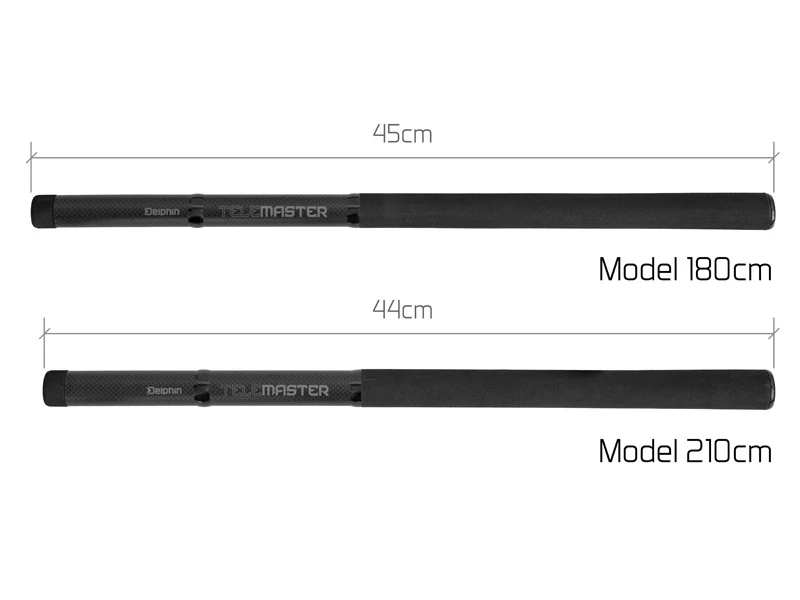 Delphin Podběráková rukojeť TeleMASTER 210cm