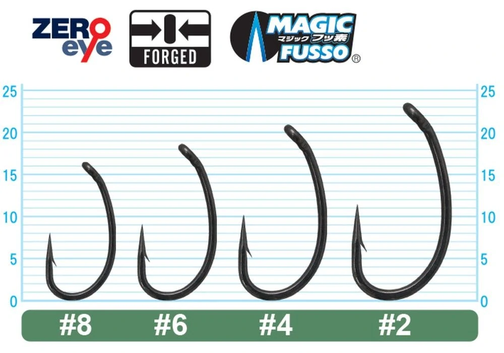 Owner Háčky CM-9 Curve Shank #6 /9 ks 