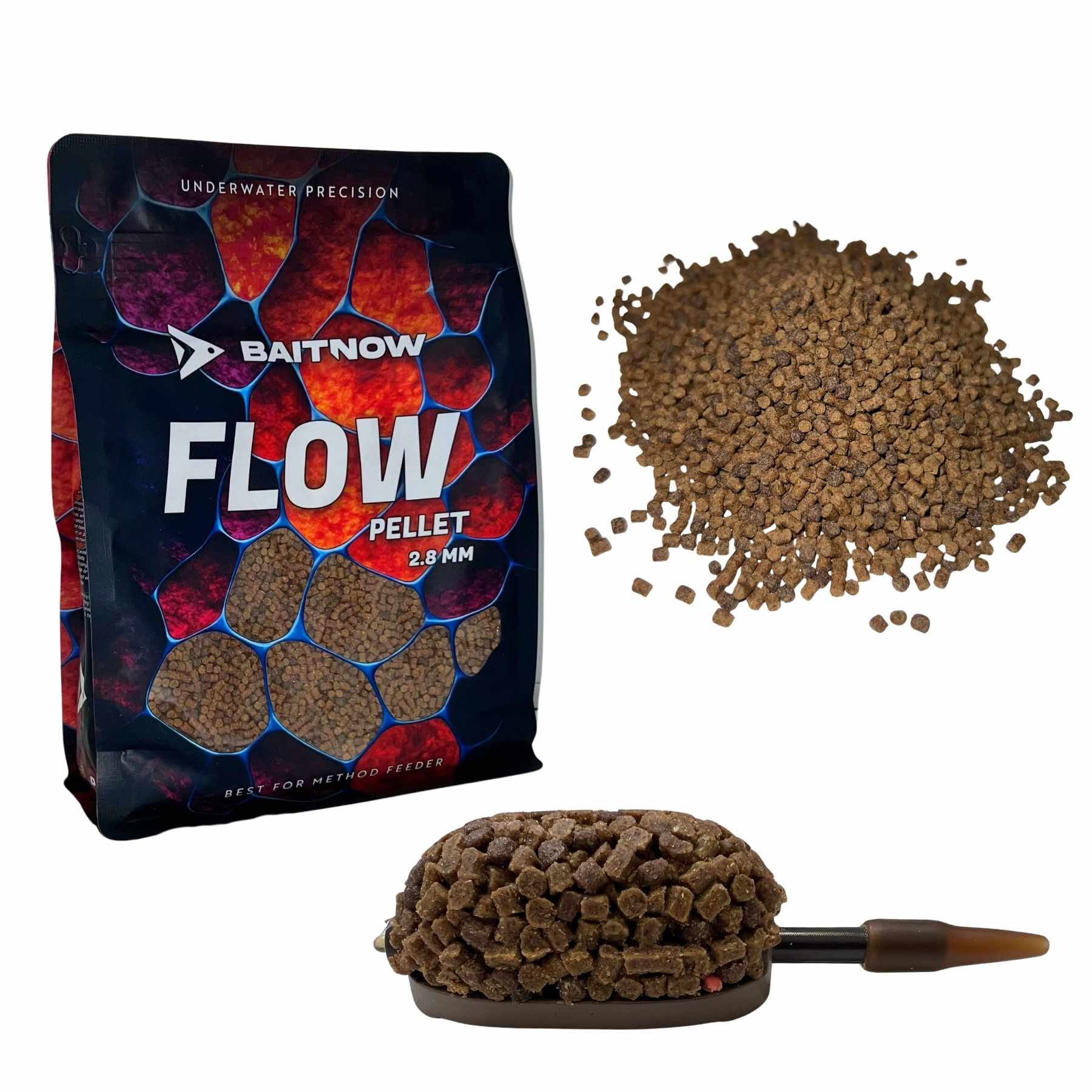 Baitnow Pelety Method Feeder Flow 2,8mm/800g