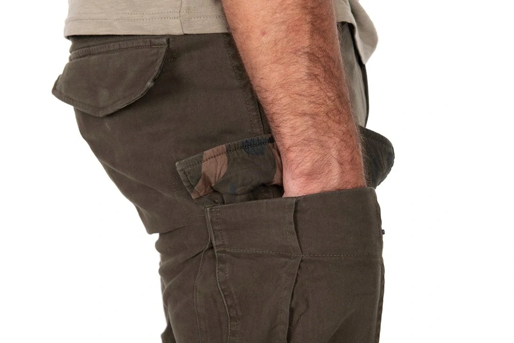 Fox Kalhoty Khaki HD Combat Trousers vel. XXL