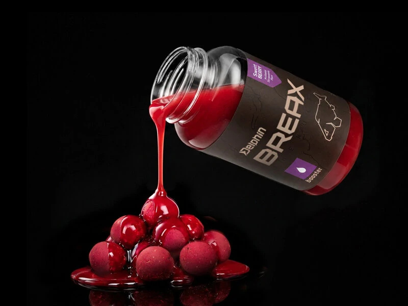 Delphin Booster BreaX SweetBERRY Moruše Jahoda Švestka 250ml