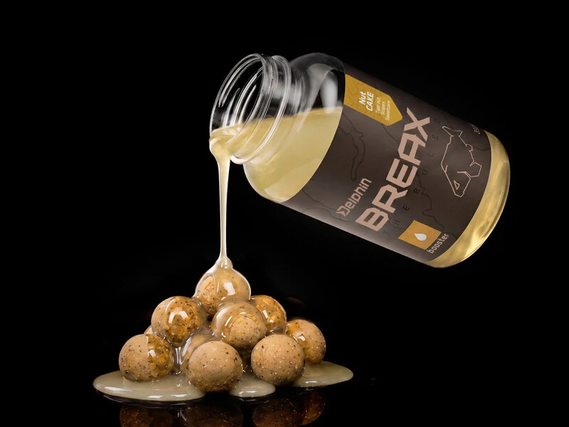 Delphin Booster BreaX NutCAKE Tygří Ořech Scopex Sladká Kukuřice 250ml
