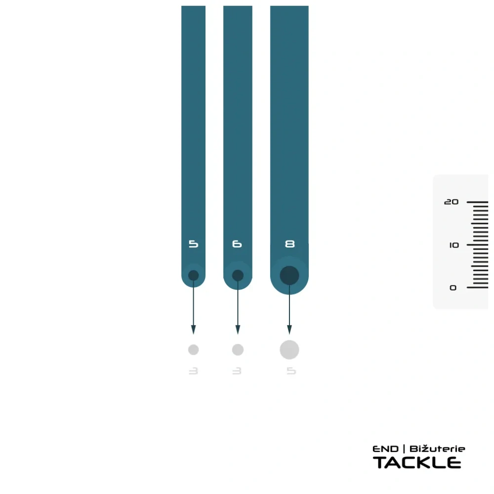 Vagner Bužírka Hook Toob 6mm/100cm