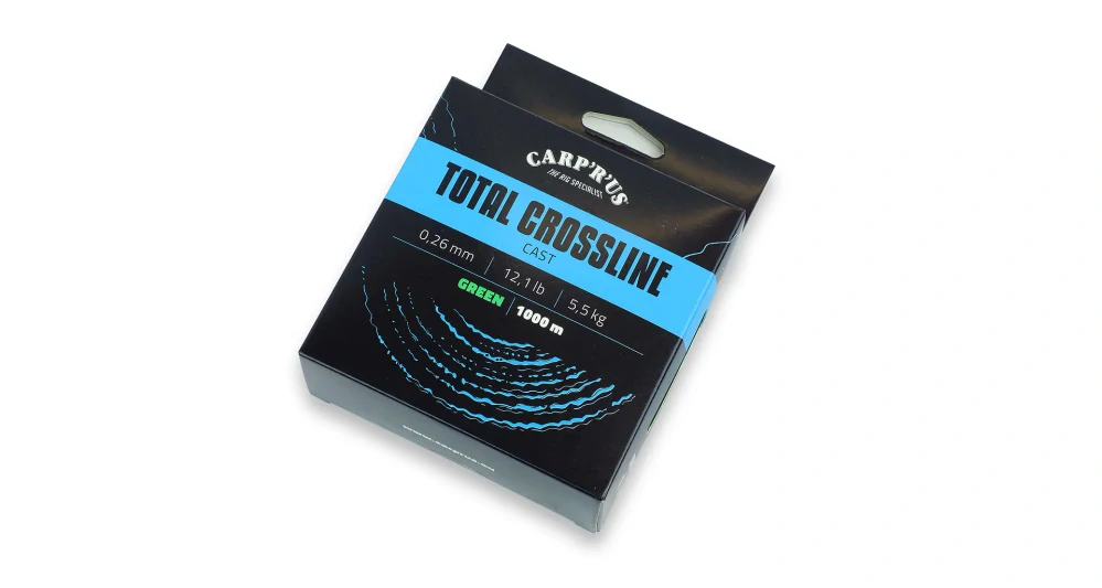 Carp´R´Us Vlasec Total Crossline Cast Green 0,31mm/7,7kg/1000m