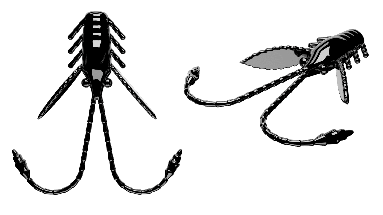 Libra Lures Pro Nymph - Black (Cheese) /15 ks