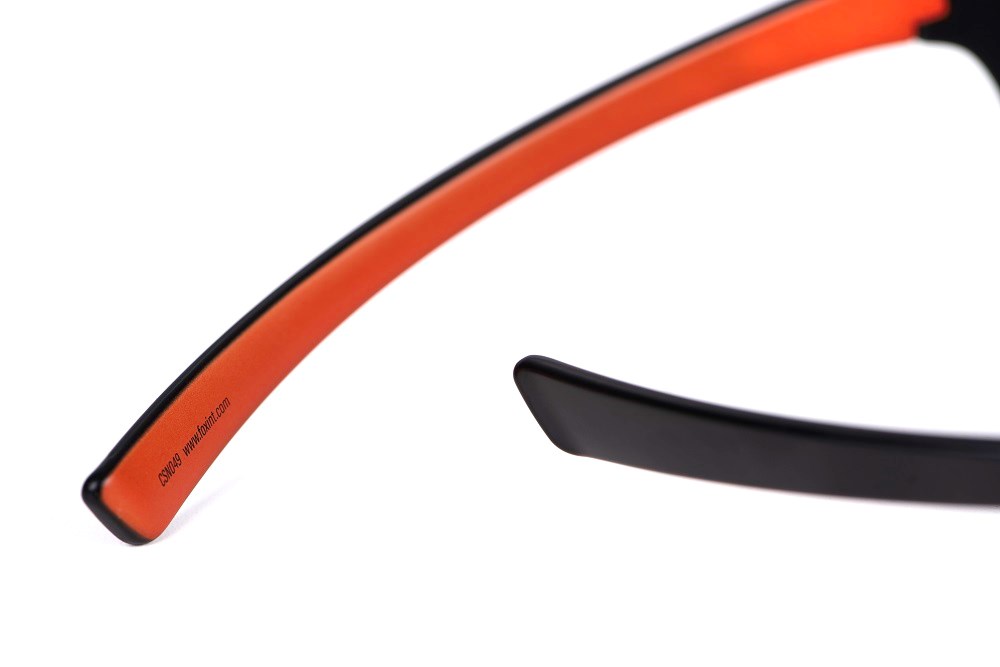 Fox Polarizační Brýle Collection Wraps Black Orange - Grey Lense