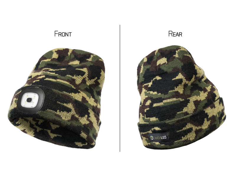 Delphin Zimní čepice CamouLED UNI