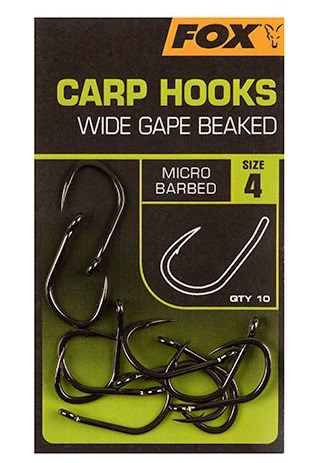 Fox Háčky Wide Gape Beaked #6 /10 ks