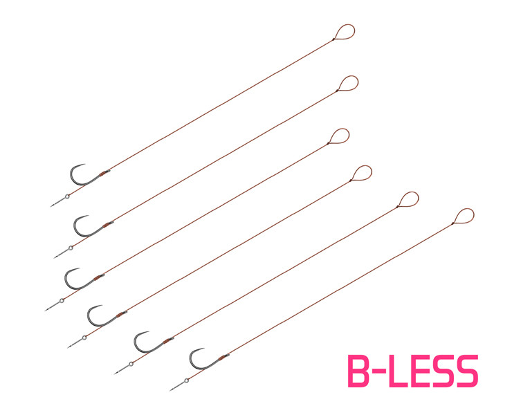 Delphin Feederový návazec Proxi 8 Sting 8cm/0,10mm/B-LESS #8/Sting 7mm/6 ks