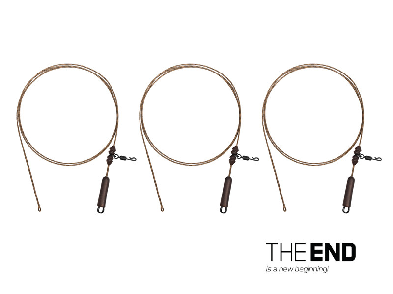 Delphin THE END Montáž Leadcore  HELI 80cm /3 ks