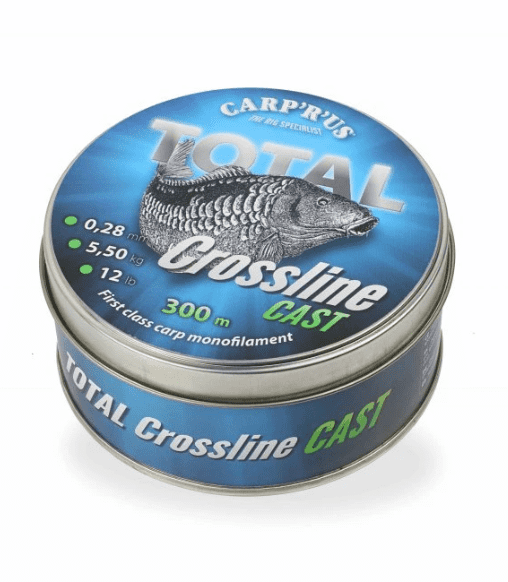 Carp´R´Us Vlasec Total Crossline Cast Green 0,25mm/4,5kg/300m