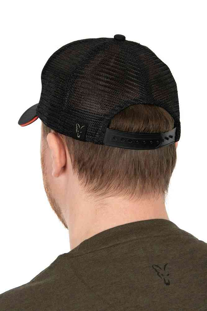 Fox Kšiltovka Collection Trucker Cap Black Orange
