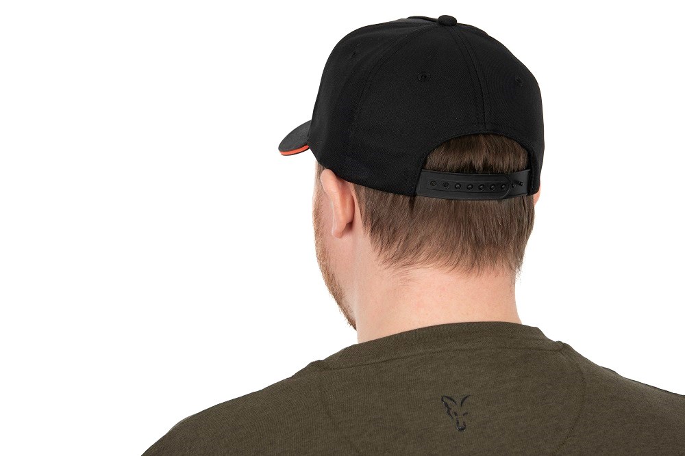 Fox Kšiltovka Collection Baseball Cap Black Orange