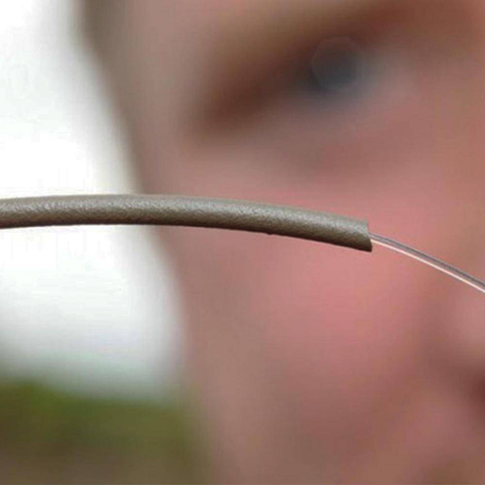 Korda Těžká hadička proti zamotání Dark Matter Tungsten Tubing Weed Green 2 m