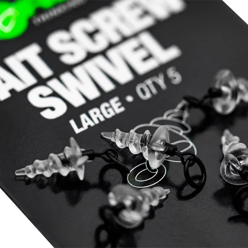 Korda Zavrtávací kolíčky Micro Ring Swivel Bait Large