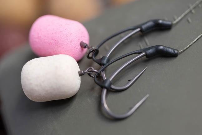 Korda Rovnátko na háček Kickers D Rig Green Medium /10 ks