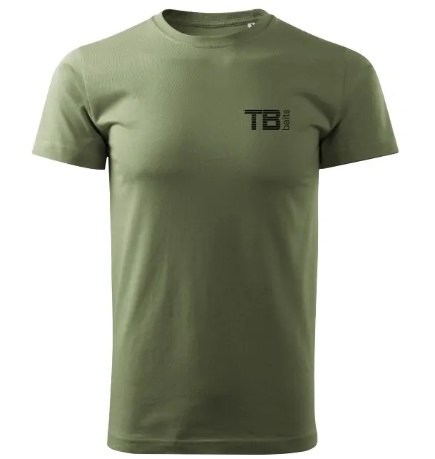 TB Baits Tričko Olive Edition