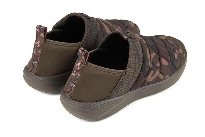 Fox Pantofle Camo/Khaki Bivvy Slipper vel. 43