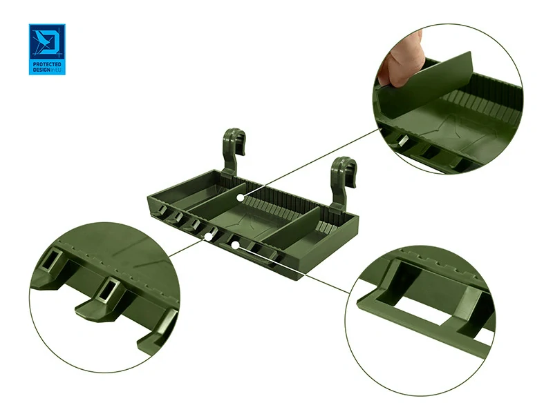 Delphin Polička na rodpod ShelfPOD / Camo