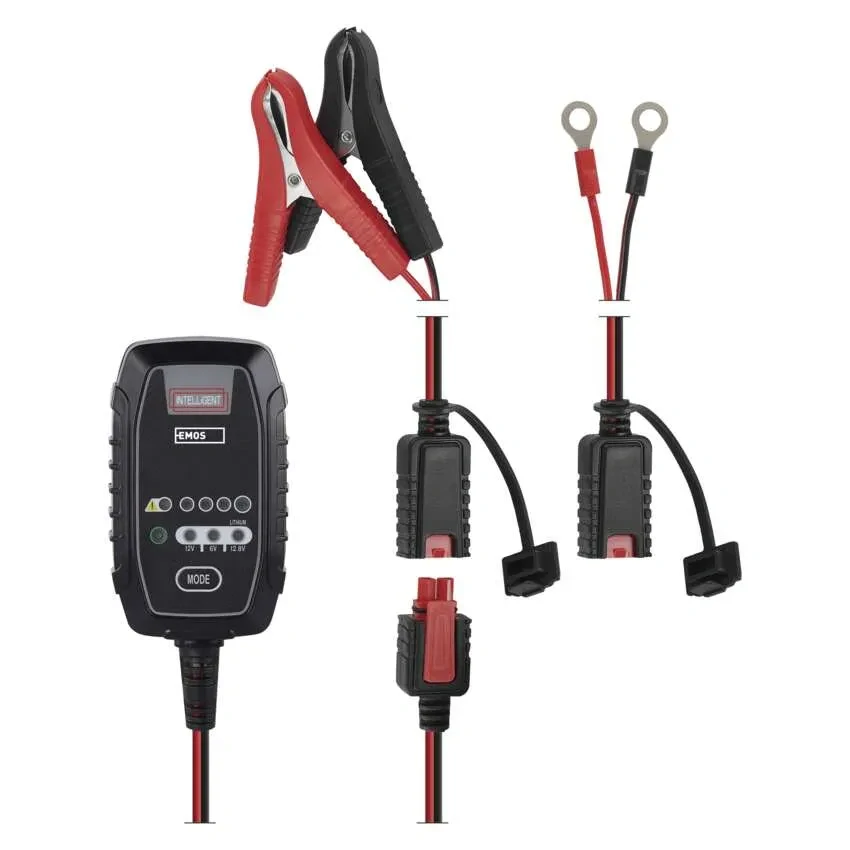 EMOS Nabíječka autobaterií 6/12V 0,8A