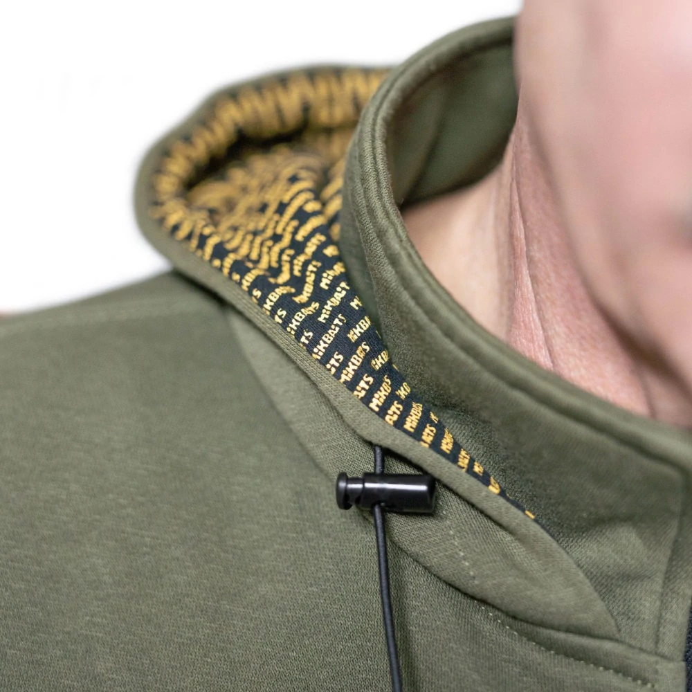 Mikbaits Mikina Green line zelená vel. XXL