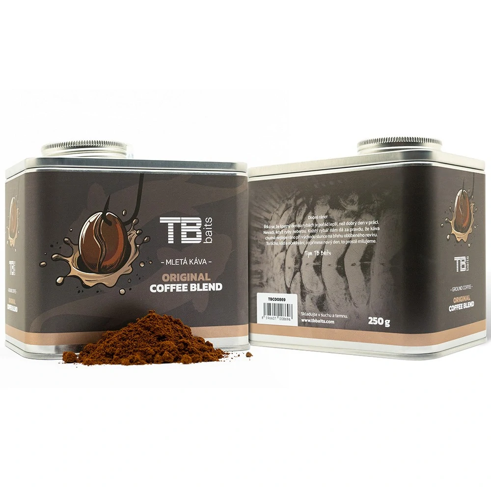 TB Baits Rybářská mletá káva limitovaná edice 250g