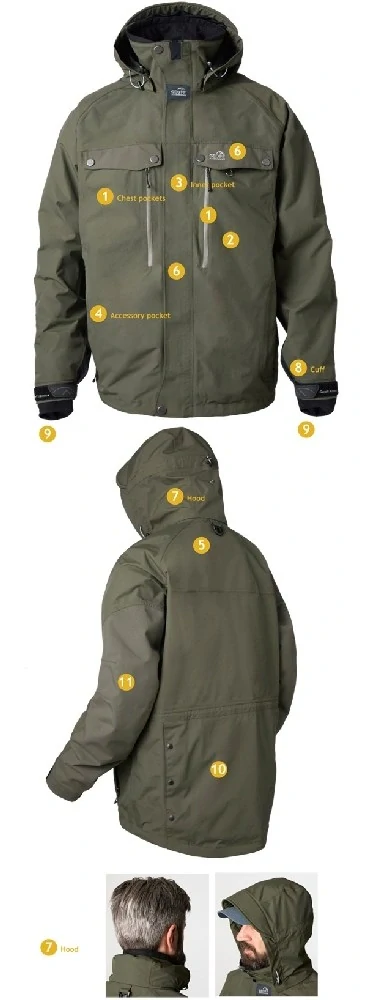 Geoff Anderson Bunda Dozer7 Leaf Maskáč vel. XXL