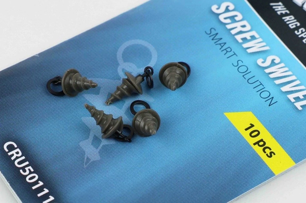 Carp´R´Us Obratlík s vrutem Screw Swivel /10ks