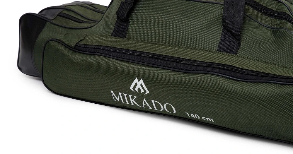Mikado Obal na pruty dvoukomorový zesílený zelený 120 cm