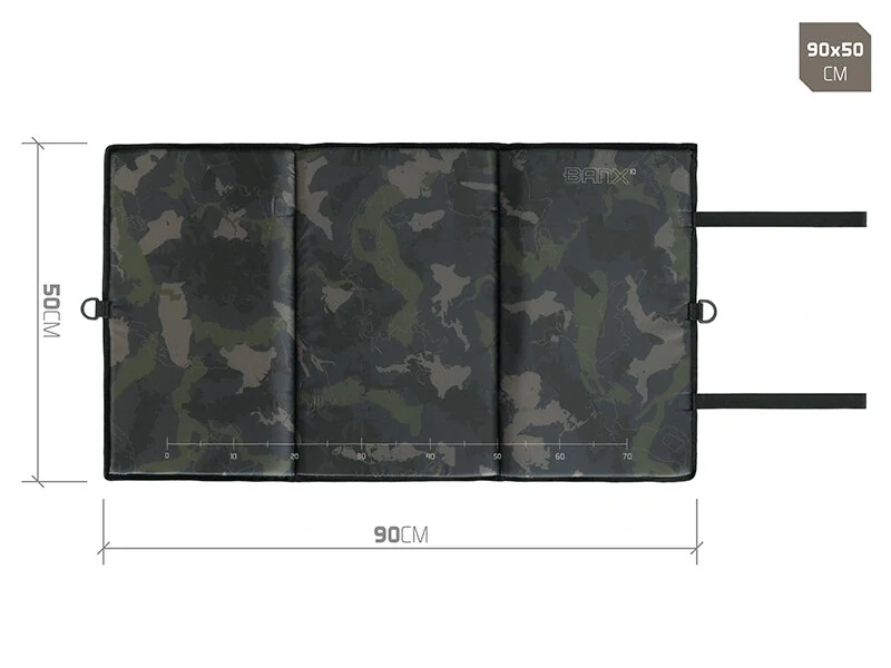 Delphin Podložka pod ryby CarpMAT BANX Camo 90x50cm