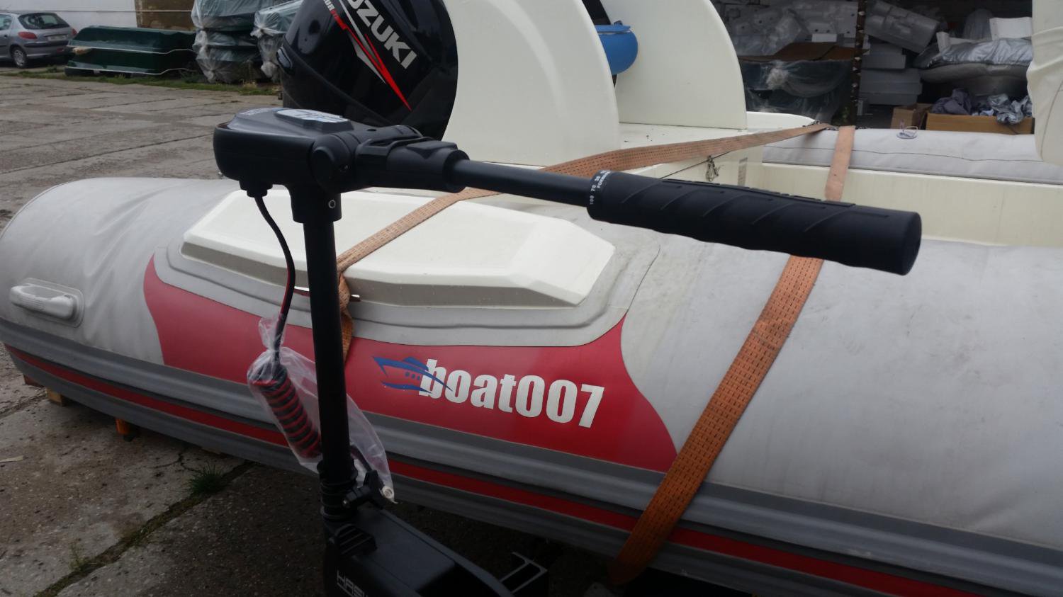 Haswing Elektromotor 65 lb s maximilizerem a sklopnou rukojetí