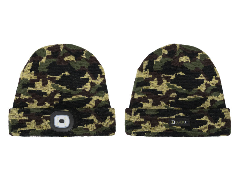 Delphin Zimní čepice CamouLED UNI