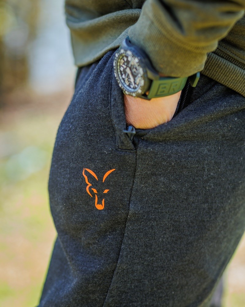 Fox Tepláky Collection Lightweight Jogger Black Orange